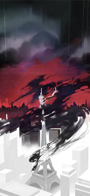 4K Anime IPhone Girl On Eiffel Tower