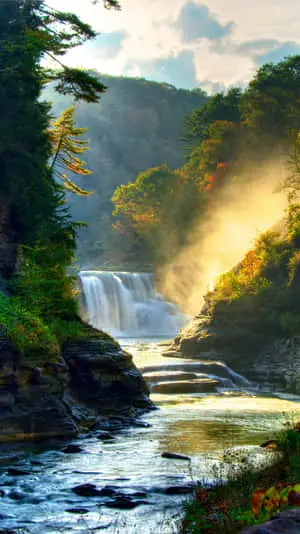 4k Nature Iphone Waterfalls