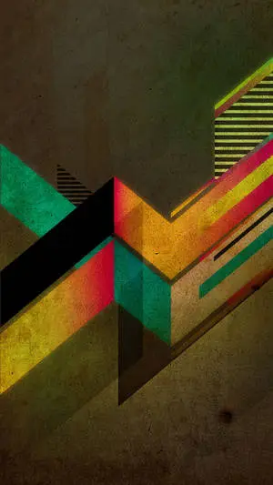 Abstract Colour Retro Aesthetic Iphone