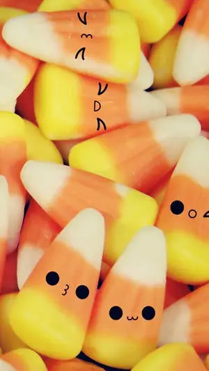 Aesthetic iPhone X Candy Corn