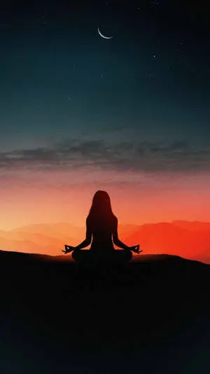 Aesthetic iPhone X Girl Yoga