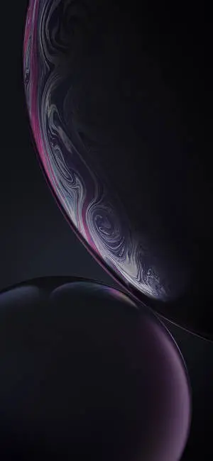 Aesthetic Iphone Xr Black Bubble