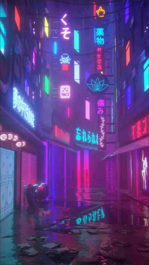Led Light Chinatown Aesthetic Iphone Xr