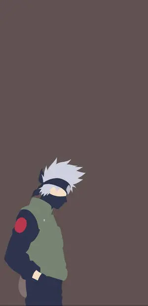 Aesthetic Vector Kakashi iPhone