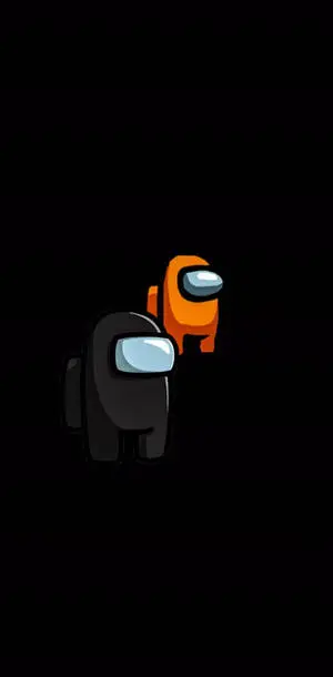 Among Us Black And Orange