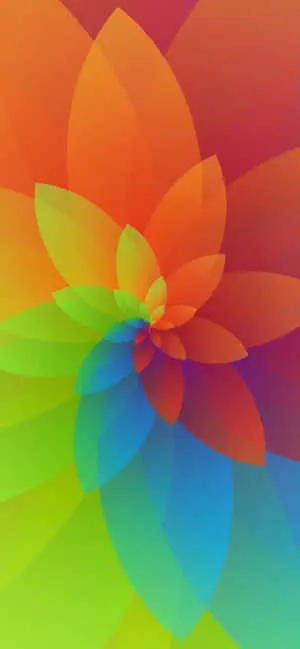 Luxurious Apple iPhone X with Vivid Floral Wallpaper