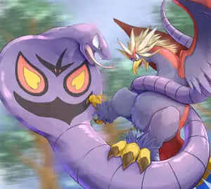 Arbok Versus Braviary