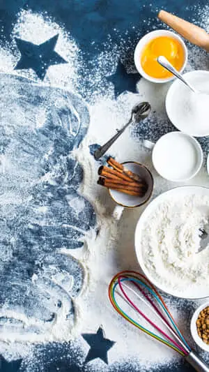 Cool Baking Iphone Screen Display