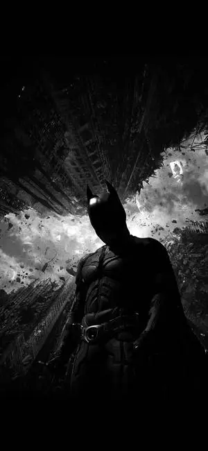 Batman Greyscale  iPhone X