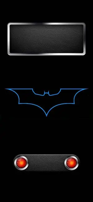 Batman Logo iPhone On Device