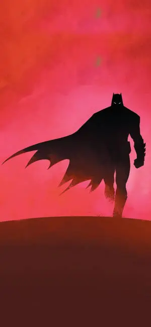 Batman On Red iPhone X