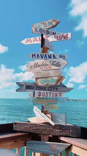 Beach Aesthetic Sign Boards Picture