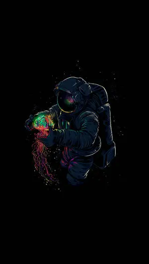 Black AMOLED Fantasy Galaxy
