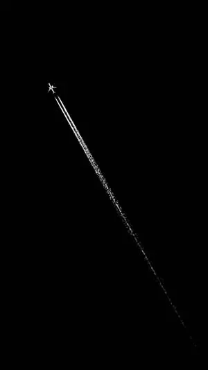 Black AMOLED Jet Plane