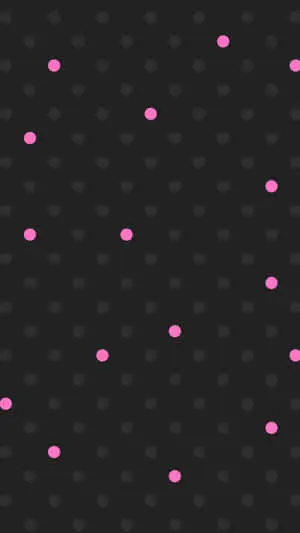 Black And Pink iPhone Tiny Dots