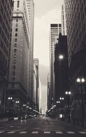 Black And White iPhone Street 