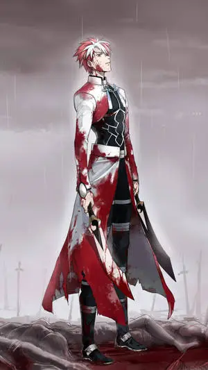 Bloody Anime Boy IPhone