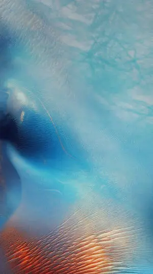  Caption: Fascinating Blue Abstract Background for iOS 6 