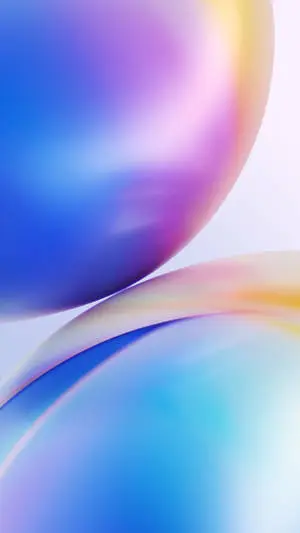 Blue And Purple Globes 4K Ultra iPhone