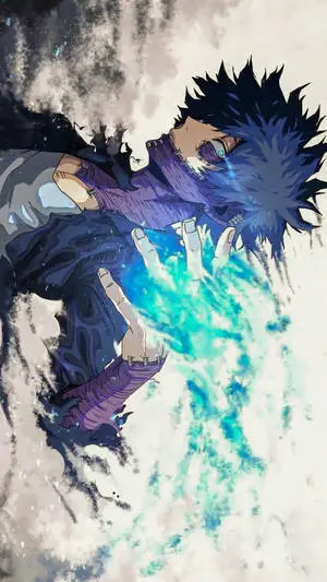 Blue Flames Dabi My Hero Academia iPhone