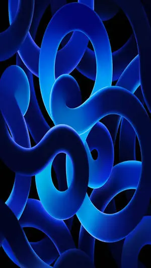 Blue Swirls iOS Default