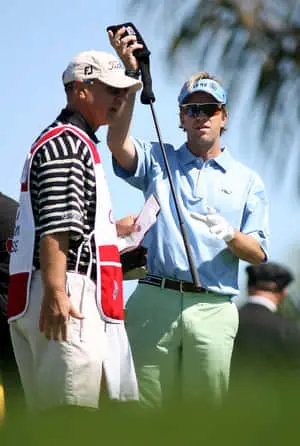 Brett Quigley And His Caddie