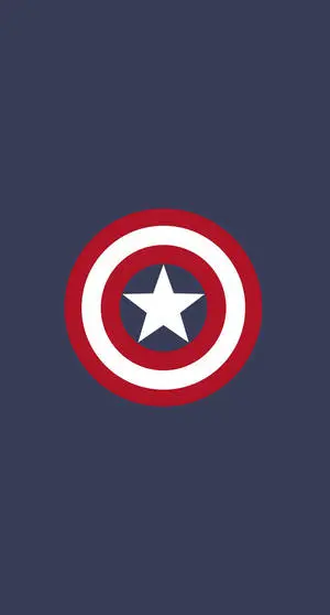 Captain America Shield Minimalist Iphone