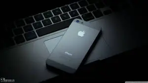 Captivating Apple iPhone on a Wooden Table