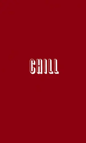 Chill Red Aesthetic