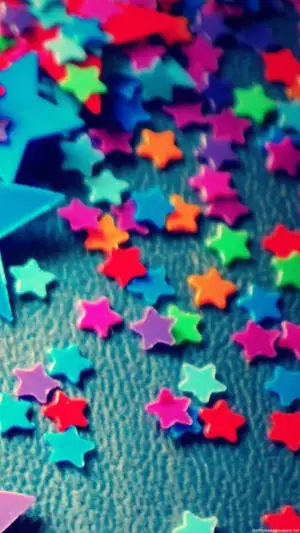 Colorful Stars Art Iphone