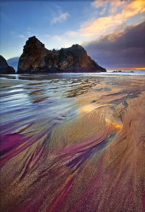 Colourful Sand Malibu iPhone