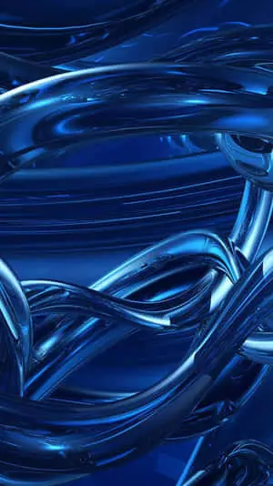 a blue abstract background with a lot of curves