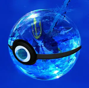 Cool Empoleon In Pokeball