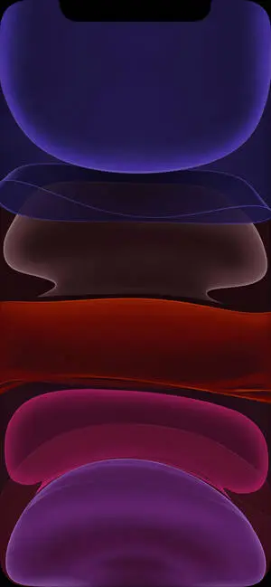 Cool iPhone 11 Dark Red And Purple Colors