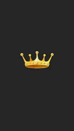 Crown With Long Tips Black Queen