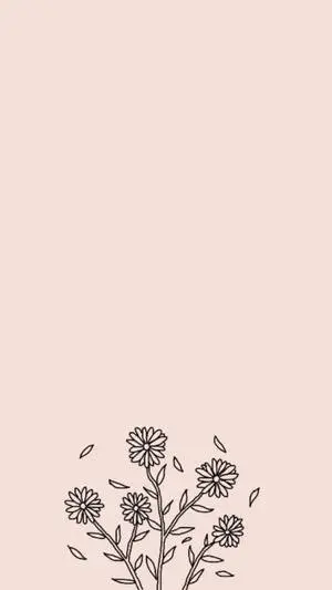 Cute Flower Neutral iPhone