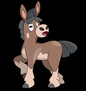 Cute Mudbray White Background  