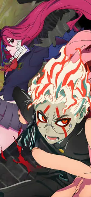 Dandadan Anime Iphone Wallpaper