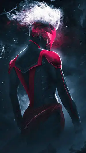 Dark Captain Marvel iPhone