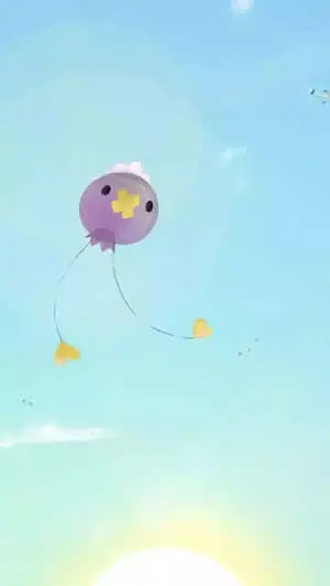 Drifblim Floating In The Sky 