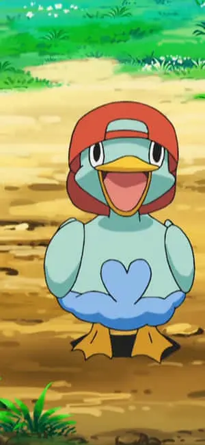 Ducklett Wearing A Red Hat