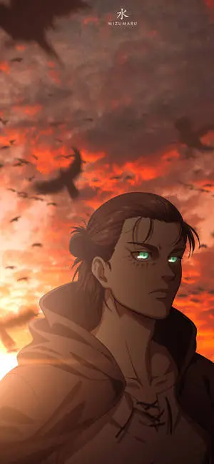 Eren Yeager Aesthetic Anime iPhone