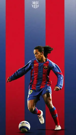 Football Players HD Ronaldinho FCB