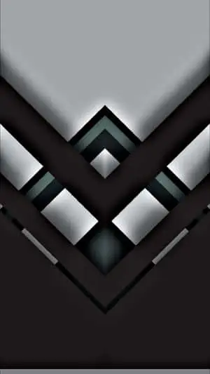 a black and white abstract design with a black and white background