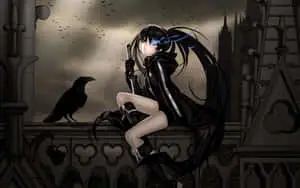Stylish Gothic Anime Iphone Background