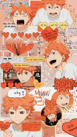 Show your passion for Haikyuu with this vibrant official Haikyuu Iphone wallpaper.