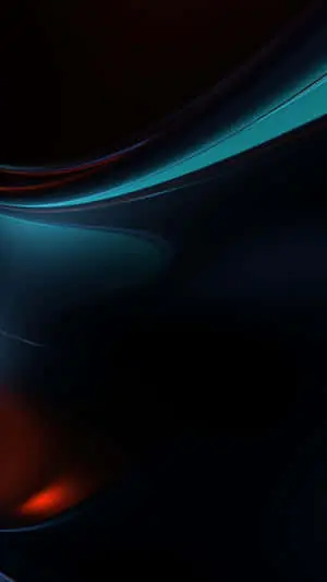 HD Abstract Neon Blue Phone