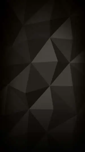 HD Abstract Geometric Black Phone