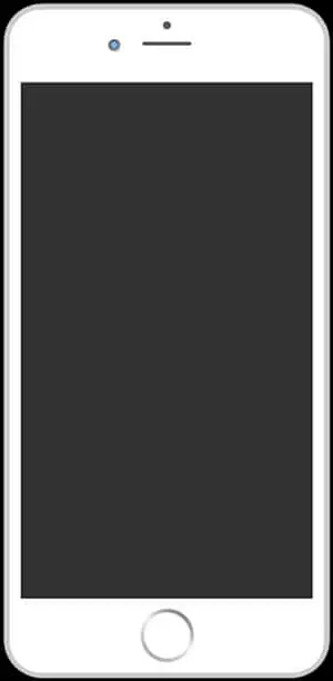 i Phonewith Blank Screen