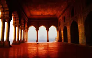 A beautiful panoramic view of India